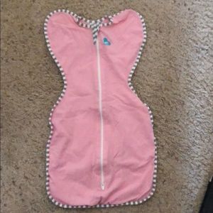 Small love to dream zip up swaddle